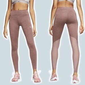 NIKE Epic Faster Mid-Rise Running Tights Sz Small